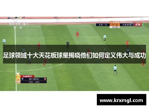 足球领域十大天花板球星揭晓他们如何定义伟大与成功