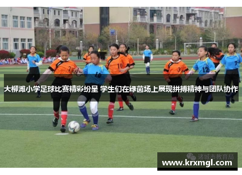 大柳滩小学足球比赛精彩纷呈 学生们在绿茵场上展现拼搏精神与团队协作